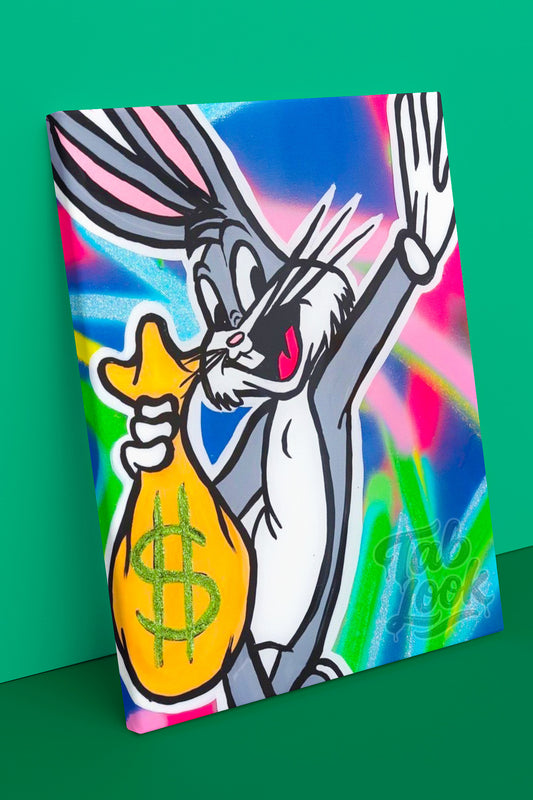 Tableau Bugs Bunny Pop Art - Style Coloré et Moderne