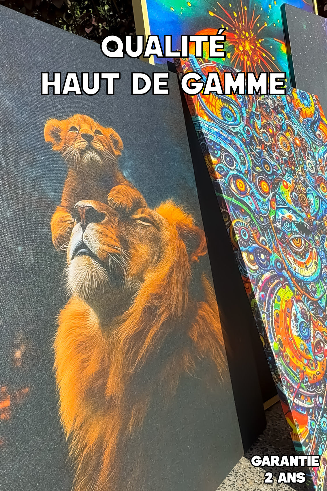 Lion et son Fils – Force Héréditaire