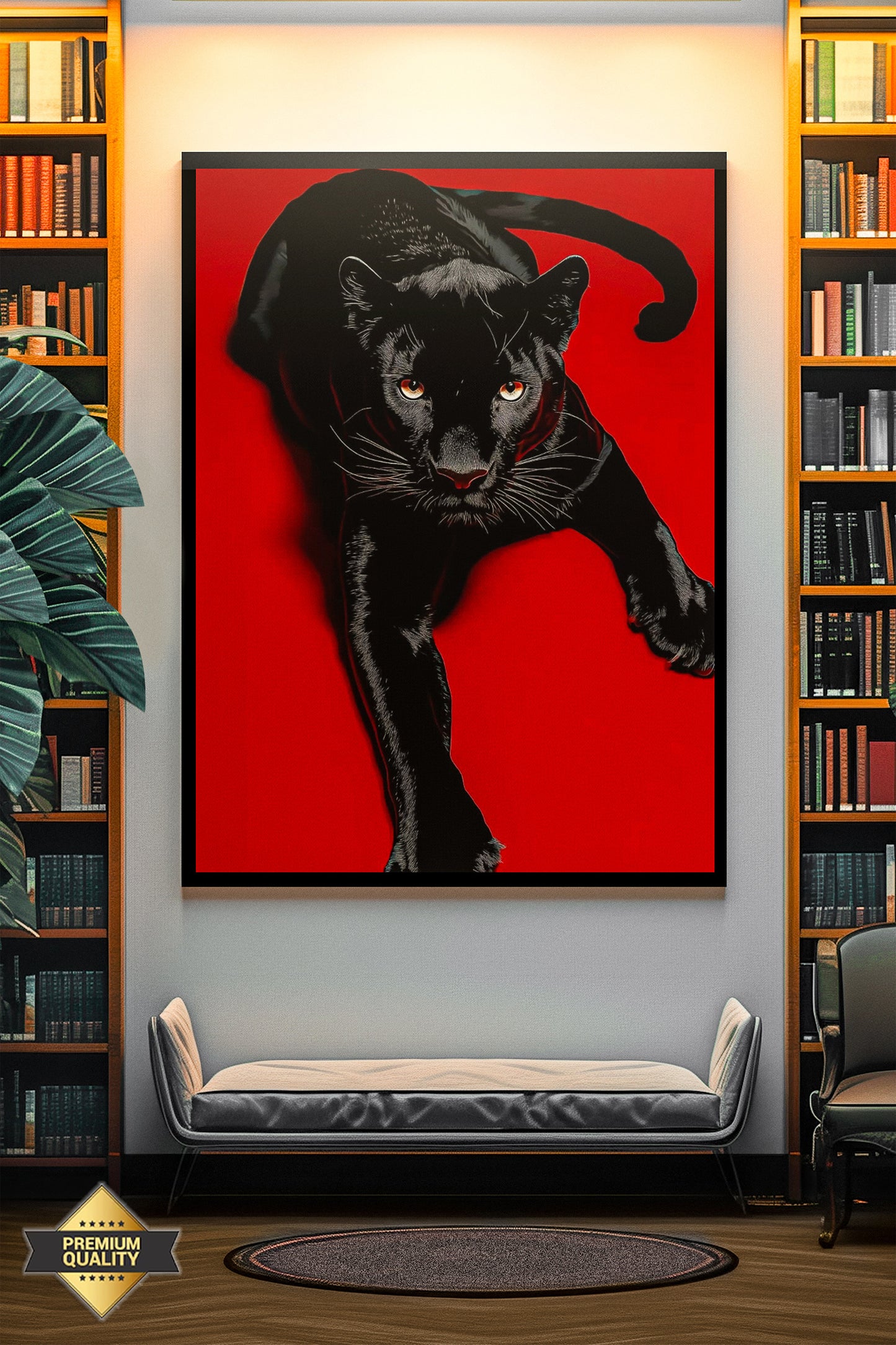 Panthère Noire – Élégance et Puissance