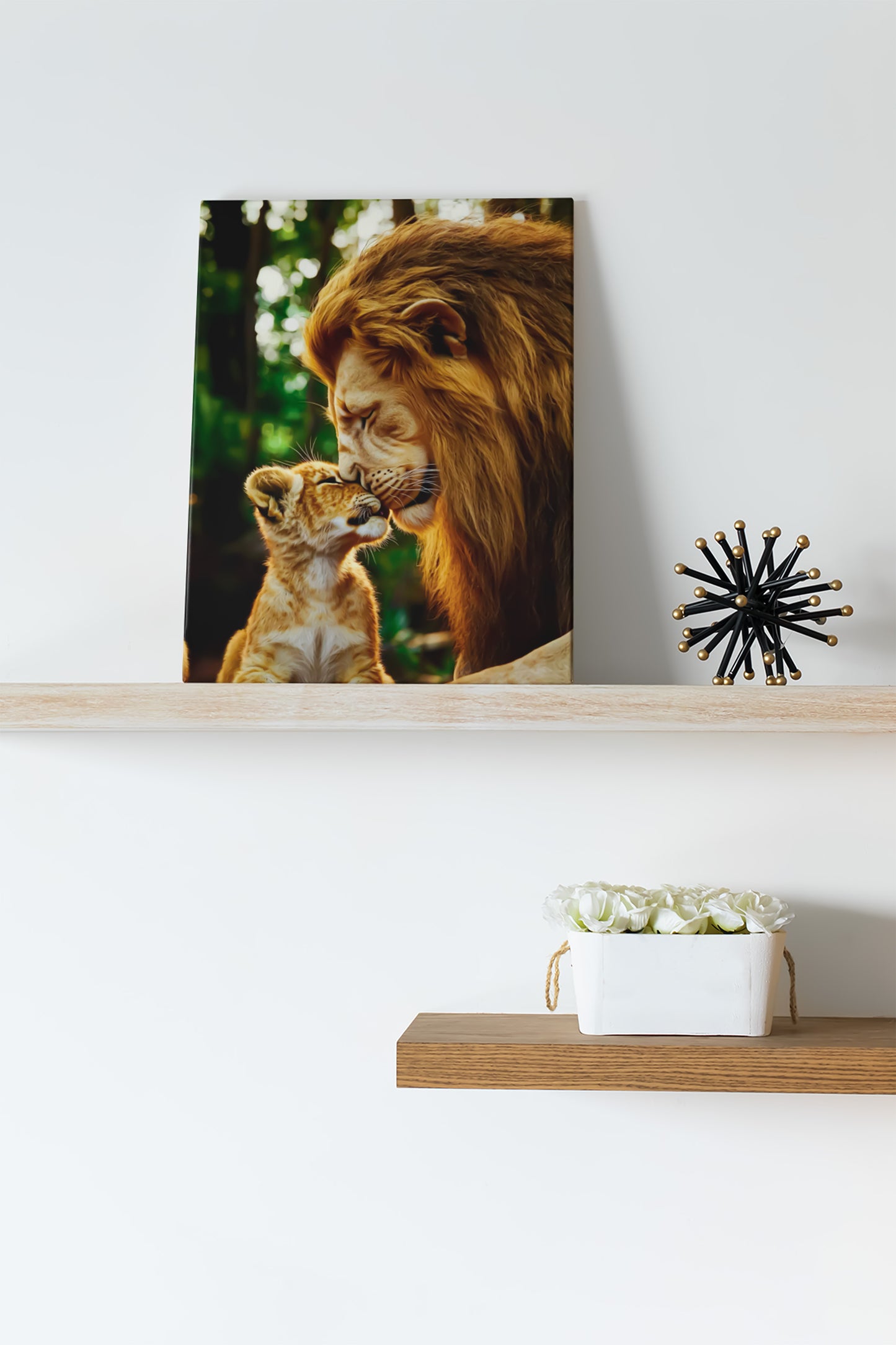 Lion & Lionceau – Édition Premium